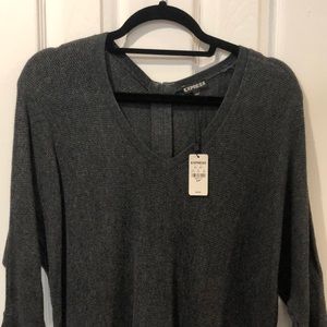 Express Sweater - Brand New w/ Tags - Grey Size S